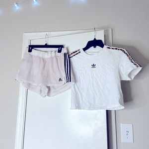 cheetah adidas crop top